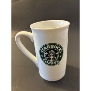 Starbucks Coffee Mug 2006 Green Mermaid Siren Logo Tall Latte 12oz Tea Cup
